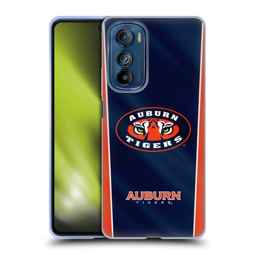 Auburn University AU Auburn University Banner Soft Gel Case for Motorola Edge 30