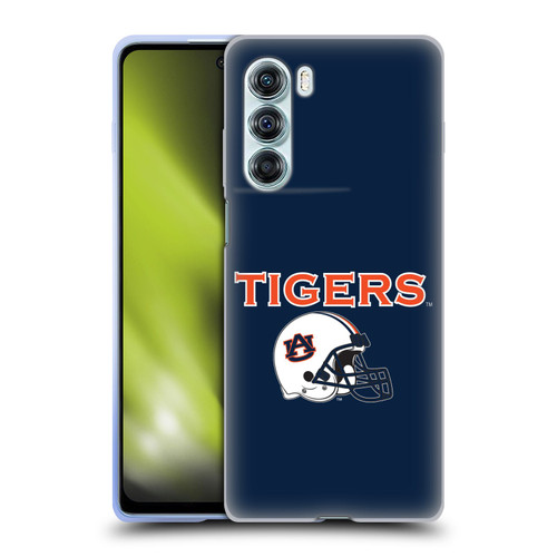 Auburn University AU Auburn University Helmet Logotype Soft Gel Case for Motorola Edge S30 / Moto G200 5G