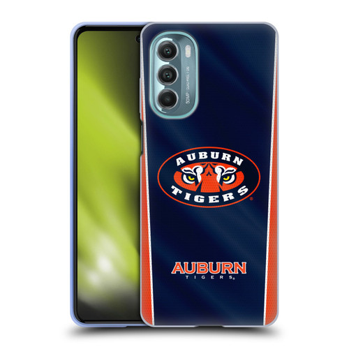 Auburn University AU Auburn University Banner Soft Gel Case for Motorola Moto G Stylus 5G (2022)