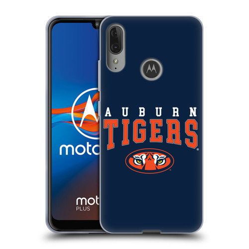 Auburn University AU Auburn University Auburn Tigers Soft Gel Case for Motorola Moto E6 Plus