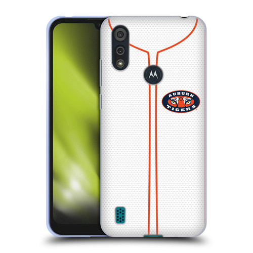 Auburn University AU Auburn University Baseball Jersey Soft Gel Case for Motorola Moto E6s (2020)