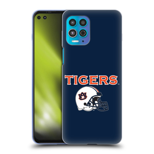 Auburn University AU Auburn University Helmet Logotype Soft Gel Case for Motorola Moto G100