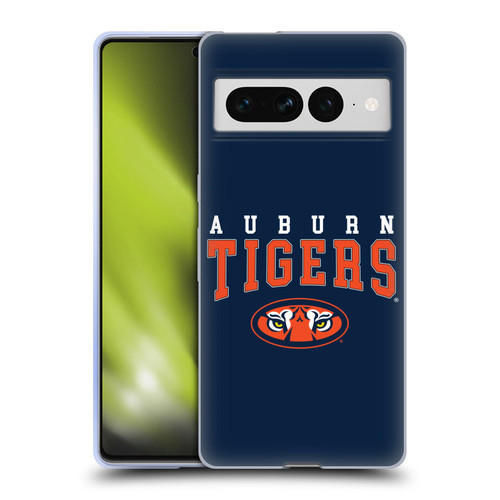 Auburn University AU Auburn University Auburn Tigers Soft Gel Case for Google Pixel 7 Pro