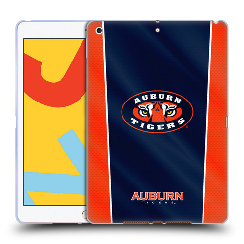 Auburn University AU Auburn University Banner Soft Gel Case for Apple iPad 10.2 2019/2020/2021