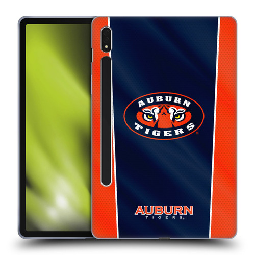 Auburn University AU Auburn University Banner Soft Gel Case for Samsung Galaxy Tab S8