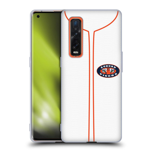 Auburn University AU Auburn University Baseball Jersey Soft Gel Case for OPPO Find X2 Pro 5G