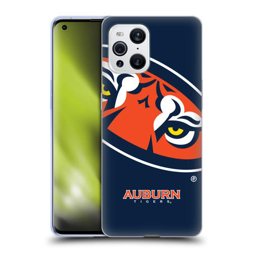 Auburn University AU Auburn University Oversized Icon Soft Gel Case for OPPO Find X3 / Pro