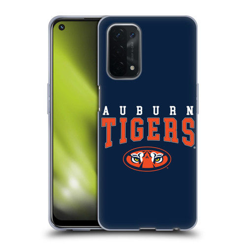 Auburn University AU Auburn University Auburn Tigers Soft Gel Case for OPPO A54 5G