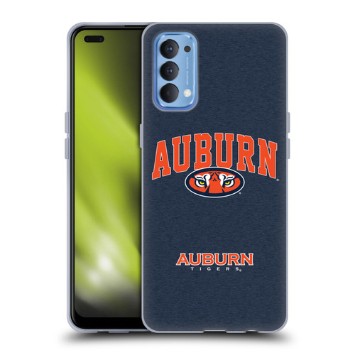 Auburn University AU Auburn University Campus Logotype Soft Gel Case for OPPO Reno 4 5G