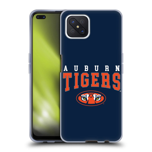 Auburn University AU Auburn University Auburn Tigers Soft Gel Case for OPPO Reno4 Z 5G