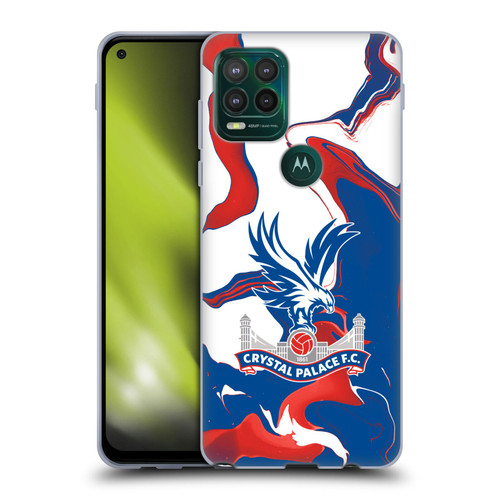 Crystal Palace FC Crest Marble Soft Gel Case for Motorola Moto G Stylus 5G 2021