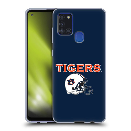 Auburn University AU Auburn University Helmet Logotype Soft Gel Case for Samsung Galaxy A21s (2020)