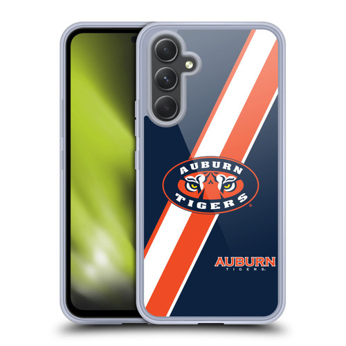 Auburn University AU Auburn University Stripes Soft Gel Case for Samsung Galaxy A54 5G