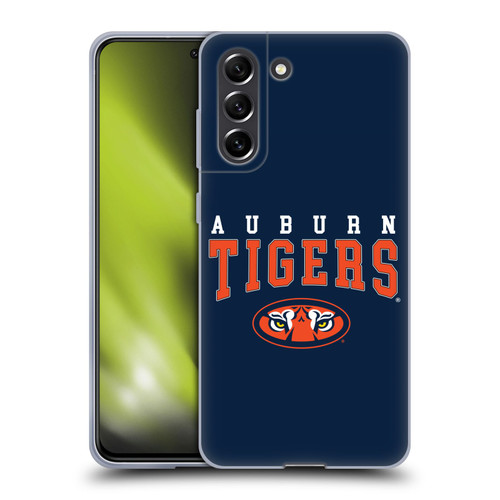 Auburn University AU Auburn University Auburn Tigers Soft Gel Case for Samsung Galaxy S21 FE 5G