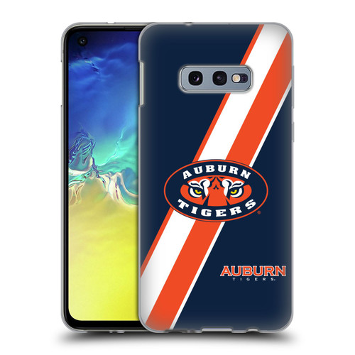 Auburn University AU Auburn University Stripes Soft Gel Case for Samsung Galaxy S10e