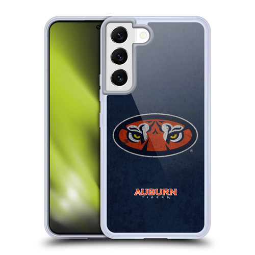 Auburn University AU Auburn University Distressed Look Soft Gel Case for Samsung Galaxy S22 5G