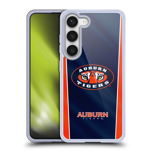 Auburn University AU Auburn University Banner Soft Gel Case for Samsung Galaxy S23 5G