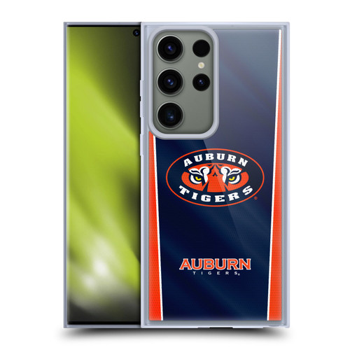 Auburn University AU Auburn University Banner Soft Gel Case for Samsung Galaxy S23 Ultra 5G