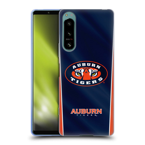 Auburn University AU Auburn University Banner Soft Gel Case for Sony Xperia 5 IV