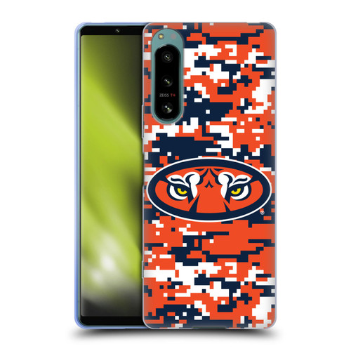 Auburn University AU Auburn University Digital Camouflage Soft Gel Case for Sony Xperia 5 IV