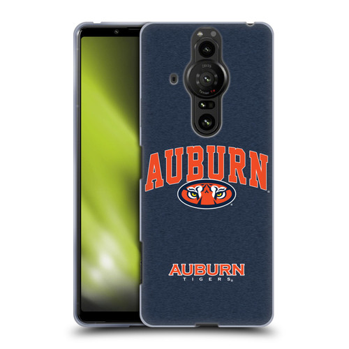 Auburn University AU Auburn University Campus Logotype Soft Gel Case for Sony Xperia Pro-I