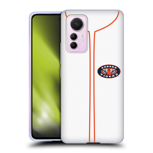 Auburn University AU Auburn University Baseball Jersey Soft Gel Case for Xiaomi 12 Lite