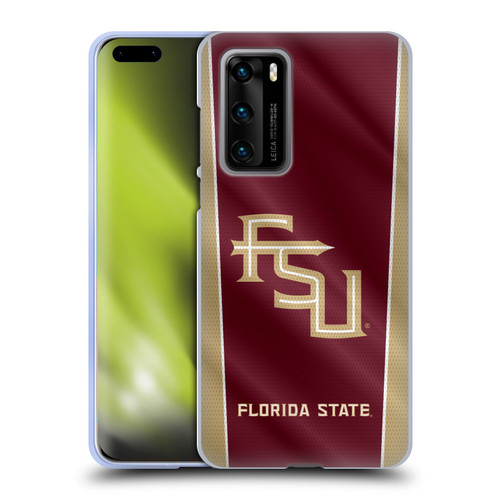 Florida State University FSU Florida State University Banner Soft Gel Case for Huawei P40 5G