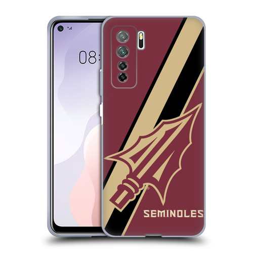 Florida State University FSU Florida State University Stripes Soft Gel Case for Huawei Nova 7 SE/P40 Lite 5G