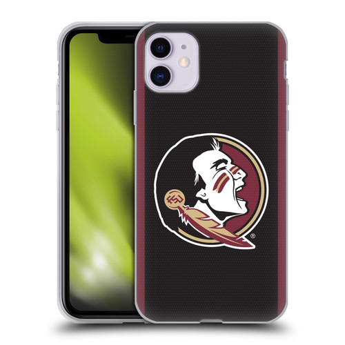 Florida State University FSU Florida State University Football Jersey Soft Gel Case for Apple iPhone 11