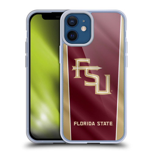 Florida State University FSU Florida State University Banner Soft Gel Case for Apple iPhone 12 Mini & MagSafe
