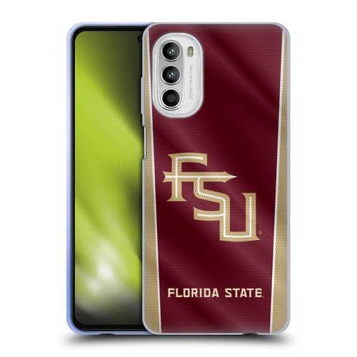 Florida State University FSU Florida State University Banner Soft Gel Case for Motorola Moto G52