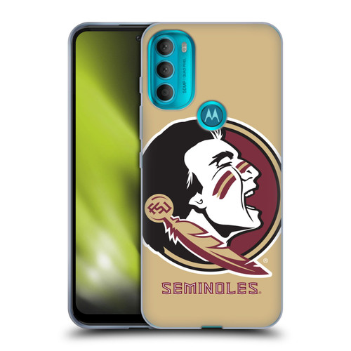 Florida State University FSU Florida State University Oversized Icon Soft Gel Case for Motorola Moto G71 5G