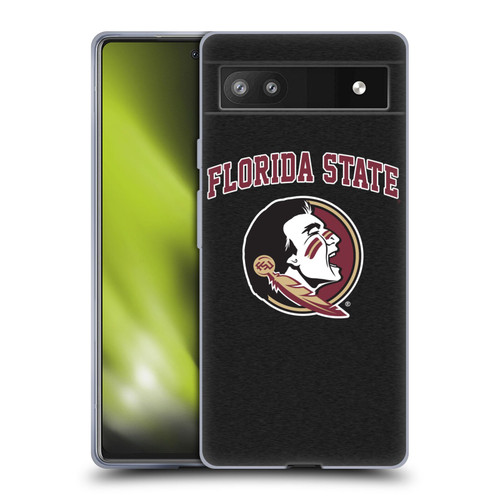 Florida State University FSU Florida State University Campus Logotype Soft Gel Case for Google Pixel 6a