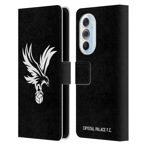 Crystal Palace FC Crest Eagle Grey Leather Book Wallet Case Cover For Motorola Edge X30