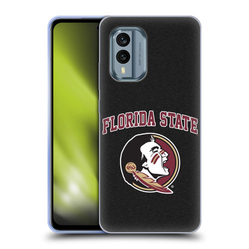 Florida State University FSU Florida State University Campus Logotype Soft Gel Case for Nokia X30