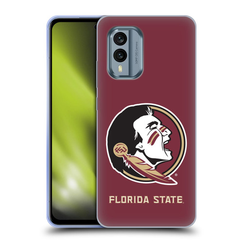 Florida State University FSU Florida State University Plain Soft Gel Case for Nokia X30