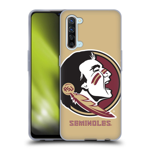 Florida State University FSU Florida State University Oversized Icon Soft Gel Case for OPPO Find X2 Lite 5G