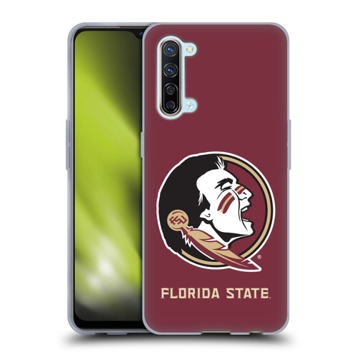 Florida State University FSU Florida State University Plain Soft Gel Case for OPPO Find X2 Lite 5G