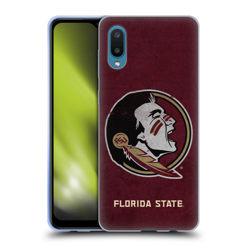Florida State University FSU Florida State University Distressed Soft Gel Case for Samsung Galaxy A02/M02 (2021)