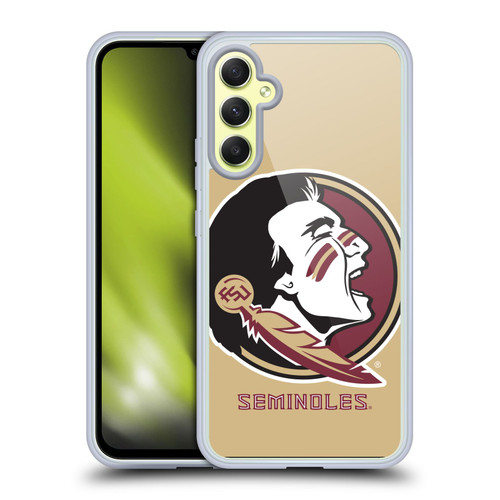 Florida State University FSU Florida State University Oversized Icon Soft Gel Case for Samsung Galaxy A34 5G