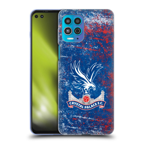 Crystal Palace FC Crest Distressed Soft Gel Case for Motorola Moto G100