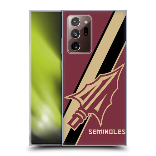 Florida State University FSU Florida State University Stripes Soft Gel Case for Samsung Galaxy Note20 Ultra / 5G