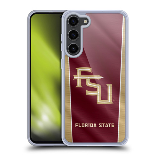 Florida State University FSU Florida State University Banner Soft Gel Case for Samsung Galaxy S23+ 5G