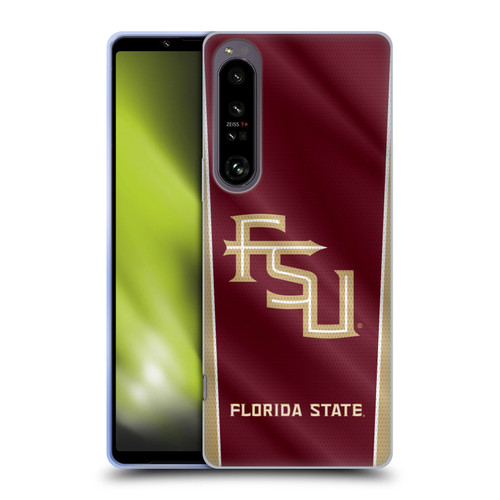 Florida State University FSU Florida State University Banner Soft Gel Case for Sony Xperia 1 IV
