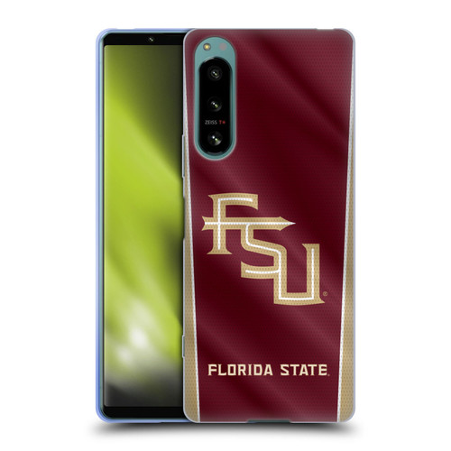 Florida State University FSU Florida State University Banner Soft Gel Case for Sony Xperia 5 IV