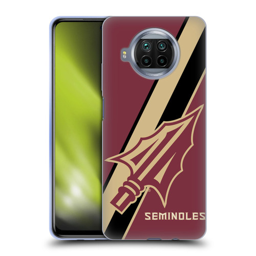 Florida State University FSU Florida State University Stripes Soft Gel Case for Xiaomi Mi 10T Lite 5G