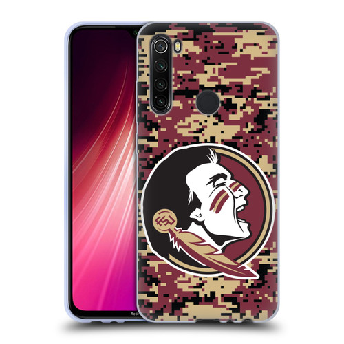 Florida State University FSU Florida State University Digital Camouflage Soft Gel Case for Xiaomi Redmi Note 8T