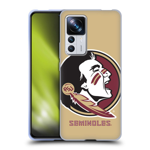 Florida State University FSU Florida State University Oversized Icon Soft Gel Case for Xiaomi 12T Pro