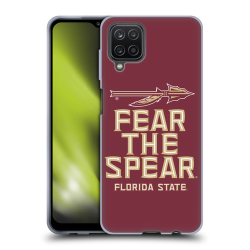 Florida State University FSU Florida State University Art Fear The Spear Soft Gel Case for Samsung Galaxy A12 (2020)