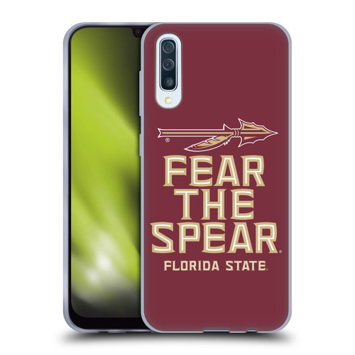 Florida State University FSU Florida State University Art Fear The Spear Soft Gel Case for Samsung Galaxy A50/A30s (2019)